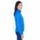 Devon & Jones DG796W Ladies Newbury Colorblock Melange Fleece Full-Zip
