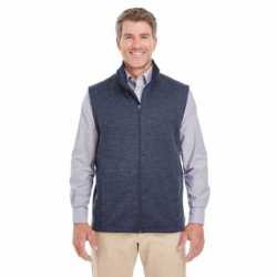 Devon & Jones DG797 Men's Newbury Melange Fleece Vest