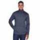 Devon & Jones DG798 Men's Newbury Melange Fleece Quarter-Zip