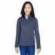 Devon & Jones DG798W Ladies Newbury Melange Fleece Quarter-Zip