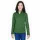 Devon & Jones DG798W Ladies Newbury Melange Fleece Quarter-Zip