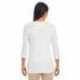 Devon & Jones DP186W Ladies Perfect Fit Y-Placket Convertible Sleeve Knit Top