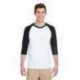 Gildan G570 Adult Heavy Cotton Three-Quarter Raglan Sleeve T-Shirt