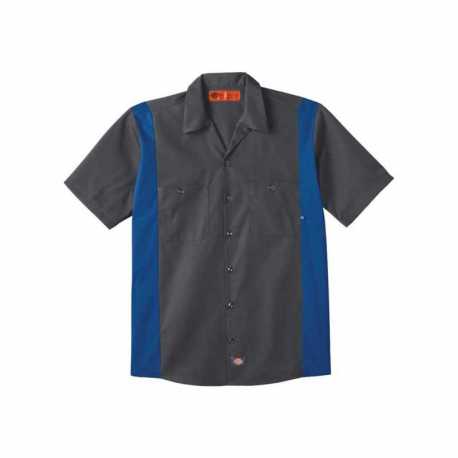 Dickies LS524 Industrial Colorblocked Short Sleeve Shirt