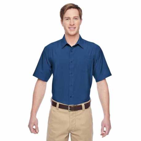 Harriton M610S Men's Paradise Short-Sleeve Performance Shirt