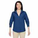 Harriton M610W Ladies Paradise Three-Quarter Sleeve Performance Shirt