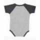 Rabbit Skins RS4430 Infant Baseball Bodysuit