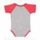 Rabbit Skins RS4430 Infant Baseball Bodysuit