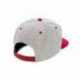 Yupoong 6089MT Adult Structured Flat Visor Classic Two-Tone Snapback Cap