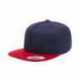 Yupoong Y6007 Adult Cotton Twill Snapback Cap