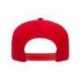 Yupoong YP5089 Adult Structured Flat Visor Classic Snapback Cap