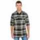 Burnside B8210 Men's Plaid Flannel Shirt