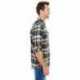 Burnside B8210 Men's Plaid Flannel Shirt