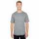 A4 N3381 Adult Topflight Heather Performance T-Shirt