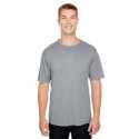 A4 N3381 Adult Topflight Heather Performance T-Shirt