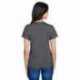 A4 NW3381 Ladies Topflight Heather V-Neck T-Shirt