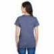 A4 NW3381 Ladies Topflight Heather V-Neck T-Shirt