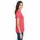 A4 NW3381 Ladies Topflight Heather V-Neck T-Shirt