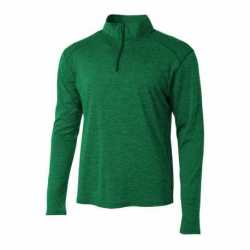 A4 N4010 Men's Tonal Space-Dye Quarter-Zip