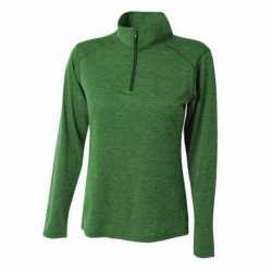 A4 NW4010 Ladies Tonal Space-Dye Quarter-Zip