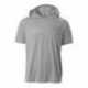 A4 N3408 Men's Cooling Performance Hooded T-shirt