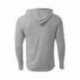 A4 N3409 Men's Cooling Performance Long-Sleeve Hooded T-shirt