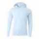 A4 N3409 Men's Cooling Performance Long-Sleeve Hooded T-shirt