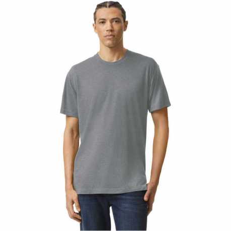 American Apparel TR401 Unisex Triblend Short-Sleeve Track T-Shirt