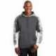 Sport-Tek ST231 Sport-Wick Mineral Freeze Fleece Colorblock Hooded Pullover