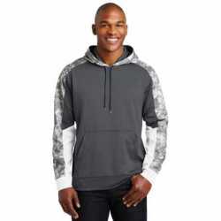 Sport-Tek ST231 Sport-Wick Mineral Freeze Fleece Colorblock Hooded Pullover