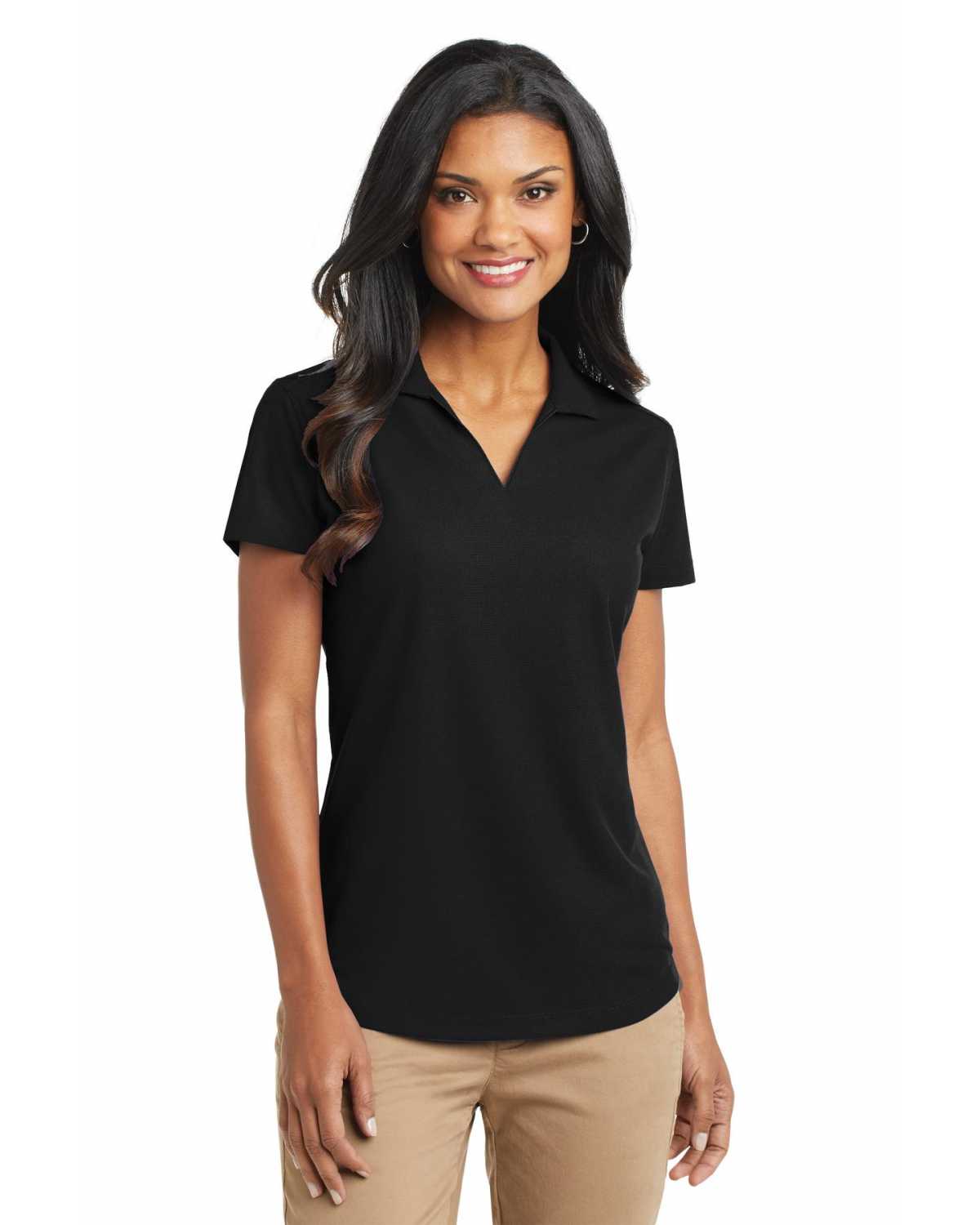 Port Authority L572 Ladies Dry Zone Grid Polo on discount ...