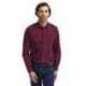 Artisan Collection by Reprime RP250 Men's Mulligan Check Long-Sleeve Cotton Shirt