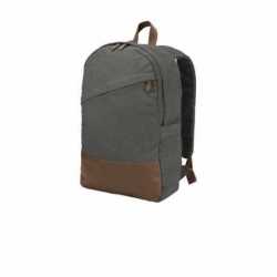 Port Authority BG210 Cotton Canvas Backpack