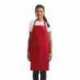 Artisan Collection by Reprime RP154 Unisex 'Colours' Recycled Bib Apron with Pocket