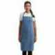 Artisan Collection by Reprime RP154 Unisex 'Colours' Recycled Bib Apron with Pocket