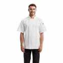 Artisan Collection by Reprime RP656 Unisex Short-Sleeve Recycled Chef's Coat