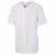 Augusta Sportswear 1685 Unisex Pin Stripe Baseball Jersey