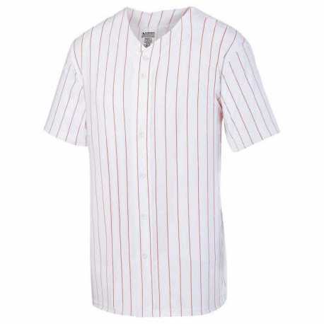 Augusta Sportswear 1685 Unisex Pin Stripe Baseball Jersey