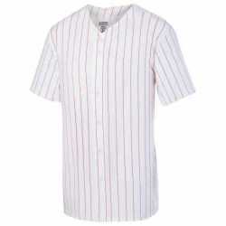 Augusta Sportswear 1686 Youth Pin Stripe Baseball Jersey