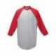 Augusta Sportswear AG4420 Adult Three-Quarter Sleeve Baseball Jersey