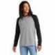 AllMade AL6009 Unisex Tri-Blend Long Sleeve Colorblock Raglan