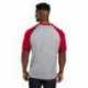 Team 365 TT62 Unisex Zone Colorblock Raglan T-Shirt