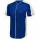 Augusta Sportswear 1655 Adult Full-Button Baseball Jersey