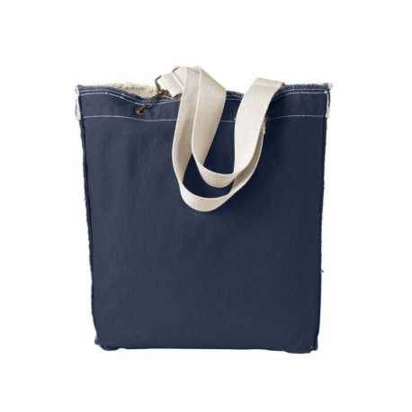 Authentic Pigment 1906 Direct-Dyed Raw-Edge Tote