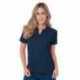 Bayside BA1050 Youth V-Neck Polo