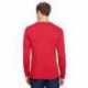 Bayside BA3055 Unisex Union-Made Long-Sleeve Pocket Crew T-Shirt