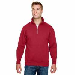 Bayside BA920 Unisex Quarter-Zip Pullover Sweatshirt