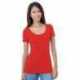 Bayside BA3405 Youth Wide Scoop Neck T-Shirt