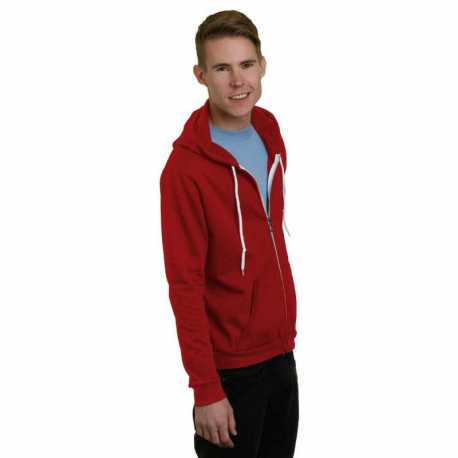 Bayside BA875 Unisex Full-Zip Fashion Hooded Sweatshirt