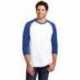 District DM136 Perfect Tri 3/4-Sleeve Raglan